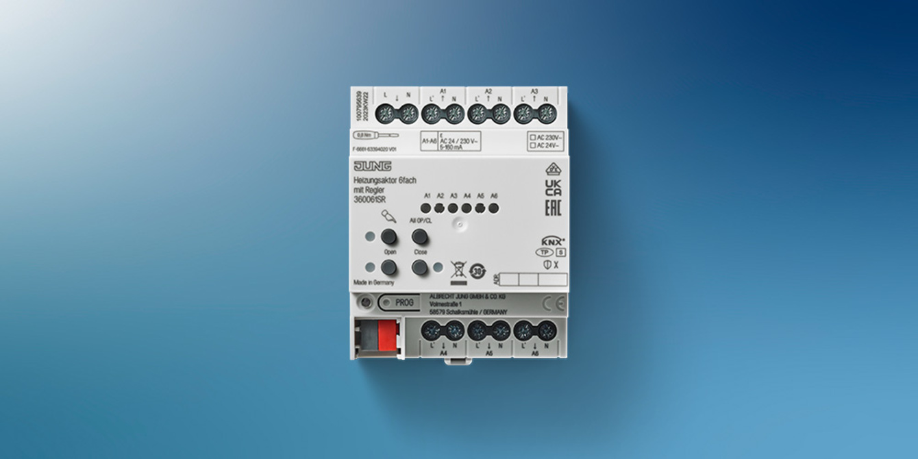 KNX Heizungsaktor 6-fach bei Schramm & Lorenz GmbH in Breitenbrunn OT Antonsthal