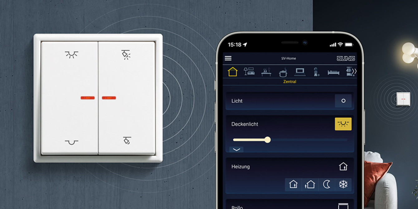 KNX RF Taster bei Schramm & Lorenz GmbH in Breitenbrunn OT Antonsthal
